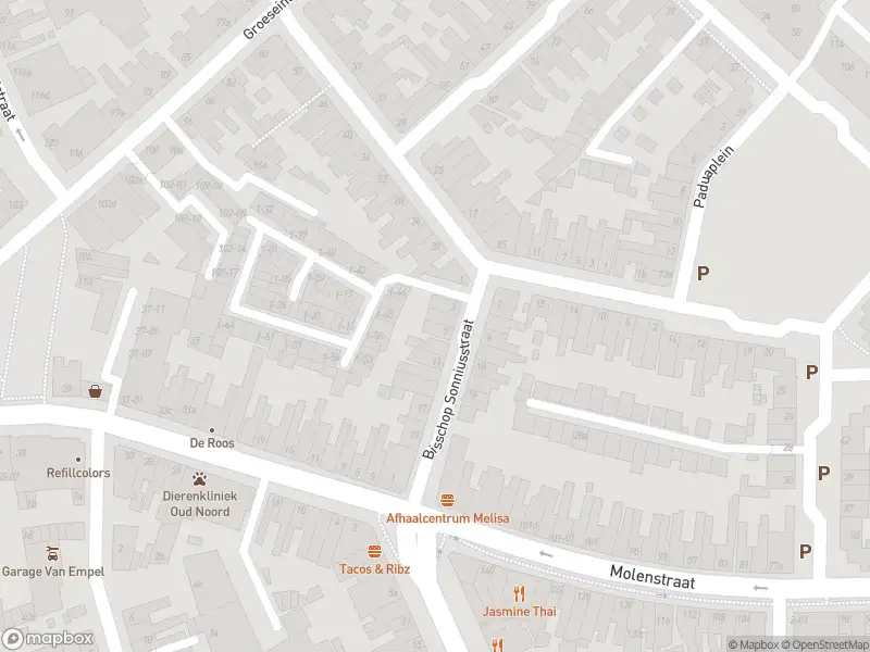 Overlastmelding Bisschop Sonniusstraat in Tilburg