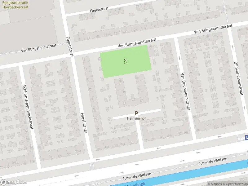 Overlastmelding Heinsiushof in Arnhem