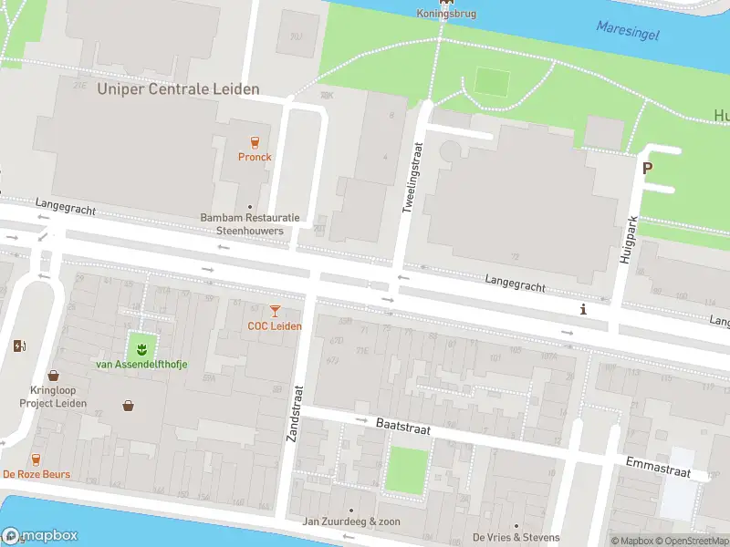 Besteld ambulance vervoer naar de Langegracht in Leiden