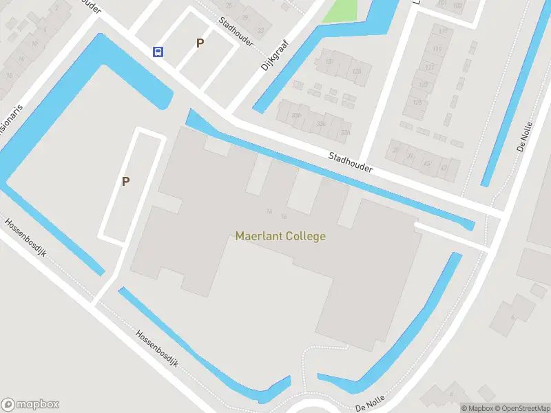 Ambulance met grote spoed naar de Hossenbosdijk in Brielle