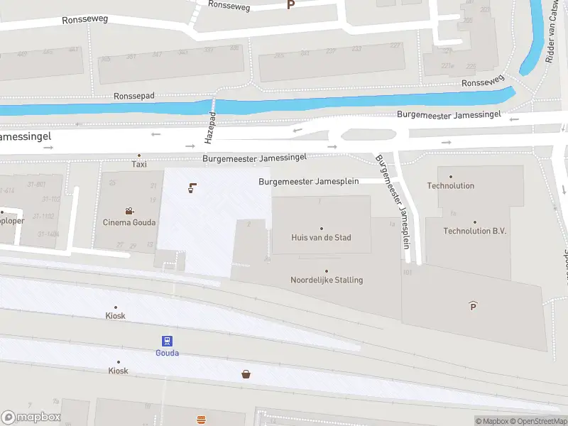 112 melding Ambulance met gepaste spoed naar de Burgemeester Jamesplein in Gouda