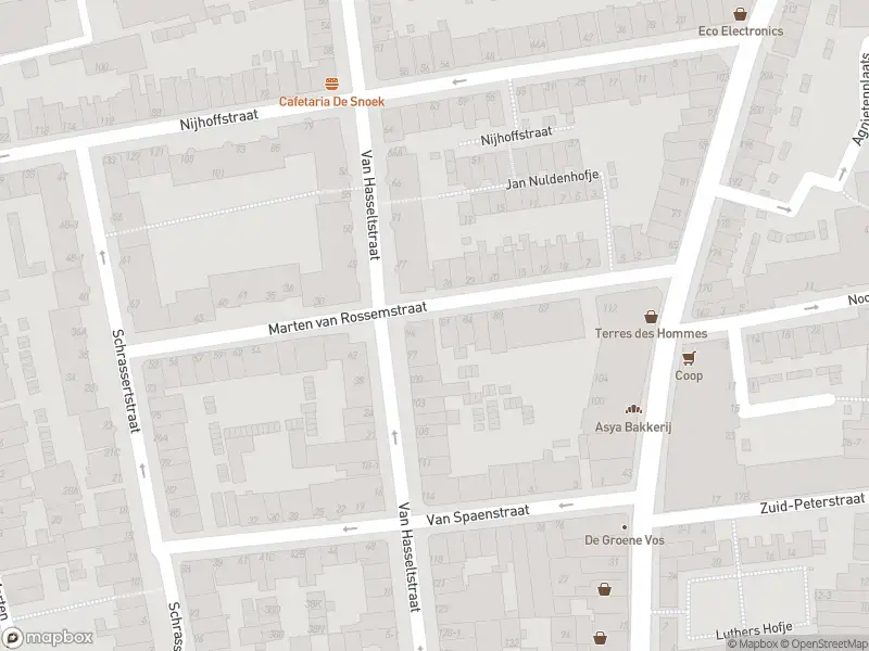 112 melding Overlastmelding Marten van Rossemstraat in Arnhem gesloten