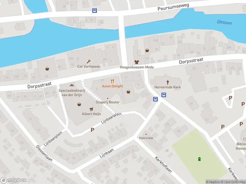 Brandweer met grote spoed naar de Lijnbaanplein in Giessenburg vanwege gebouwbrand