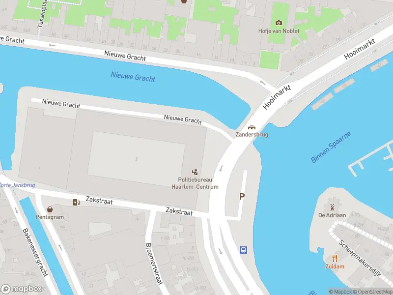 Brandweer naar de Zijlweg in Haarlem