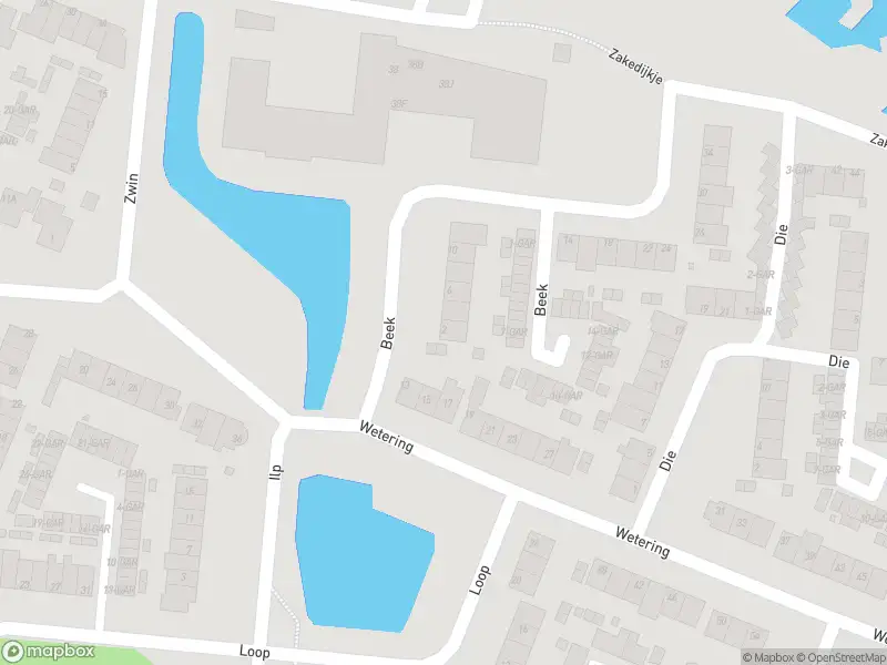 Overlastmelding Beek in Bergen