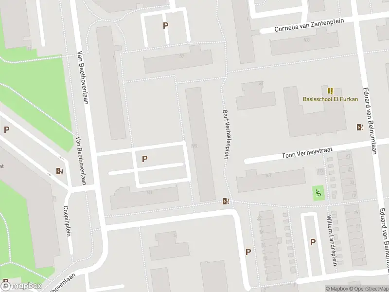 112 melding Besteld ambulance vervoer naar de Bart Verhallenplein in Schiedam