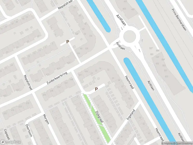 Ambulance met grote spoed naar de Heemraad in Alphen aan den Rijn