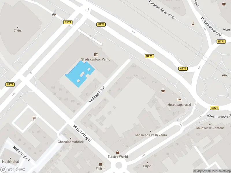 Politie naar de Veilingstraat in Venlo vanwege aanrijding met letsel