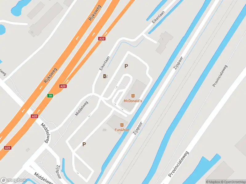 Ambulance met gepaste spoed naar de Middelweg in Moordrecht