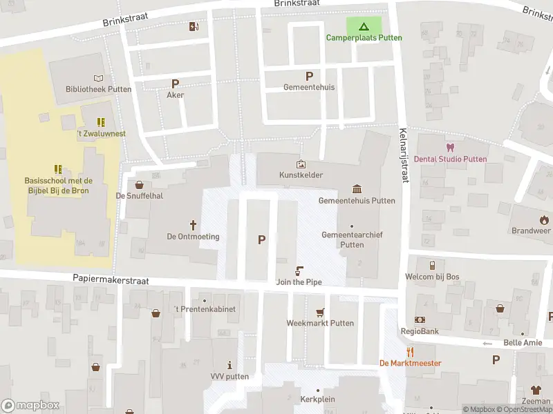 Brandweer met gepaste spoed naar de Fontanusplein in Putten vanwege afgaan automatisch brandalarm