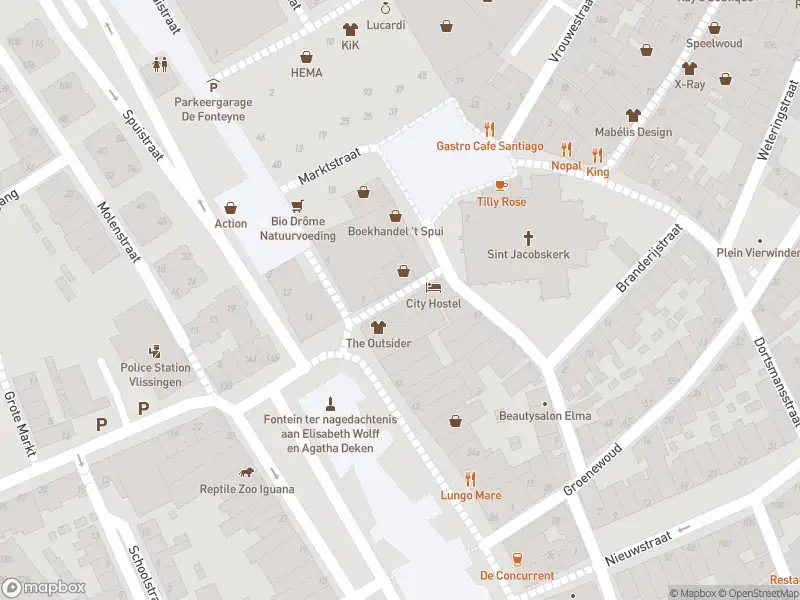 112 melding Brandweer met gepaste spoed naar de Kerkstraat in Vlissingen