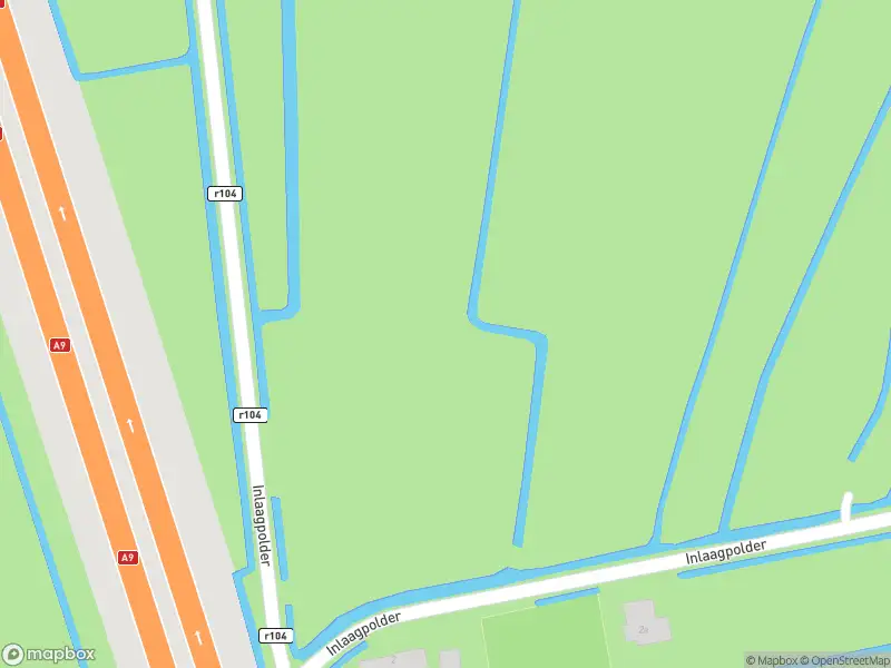 Ambulance en brandweer met gepaste spoed naar de Inlaagpolder in Spaarndam vanwege dier(en) in nood