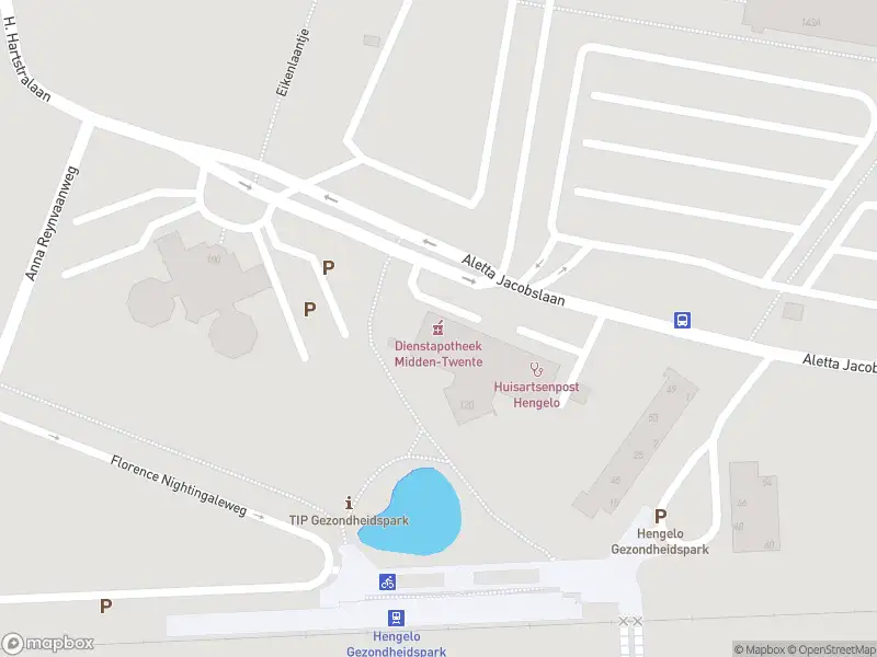 Brandweer met gepaste spoed naar de Aletta Jacobslaan in Hengelo