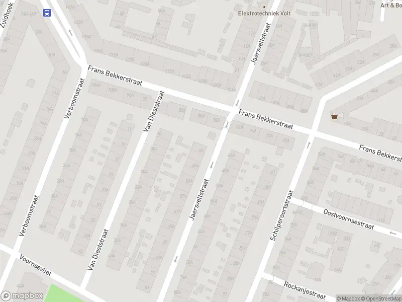 Ambulance met gepaste spoed naar de Jaersveltstraat in Rotterdam