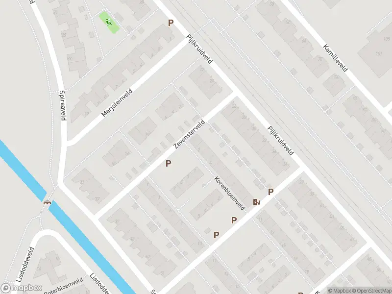 Ambulance met grote spoed naar de Korenbloemveld in 's-Gravenhage