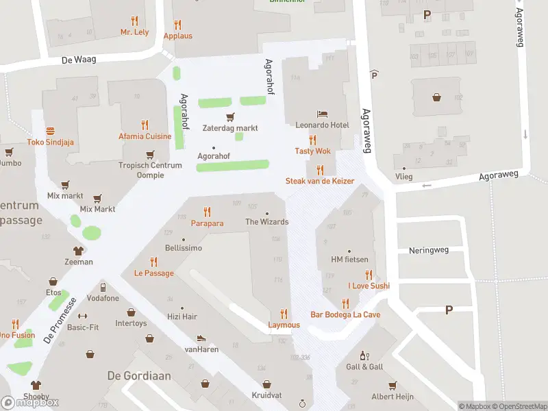 112 melding Overlastmelding Neringpassage in Lelystad gesloten