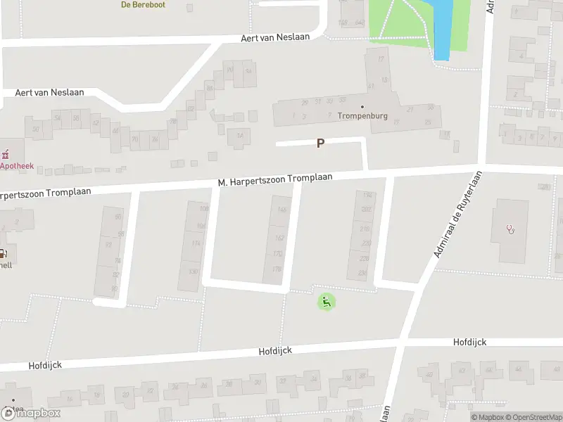 112 melding Overlastmelding Maarten Harpertsz Tromplaan in Oegstgeest gesloten