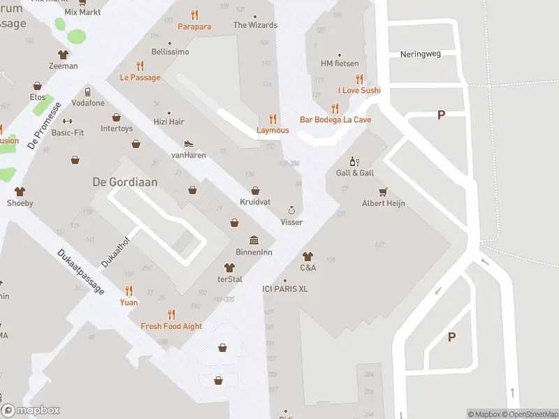 112 melding Overlastmelding Neringpassage in Lelystad gesloten