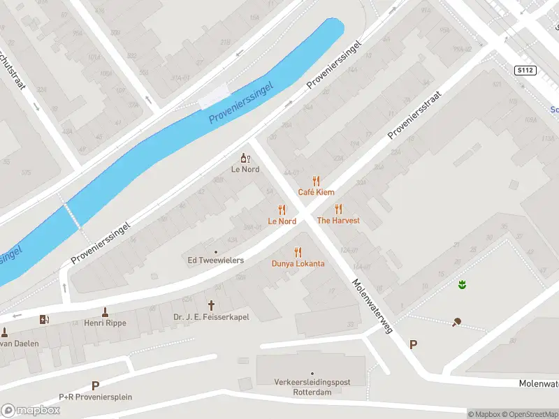 112 melding Ambulance met grote spoed naar de Molenwaterweg in Rotterdam