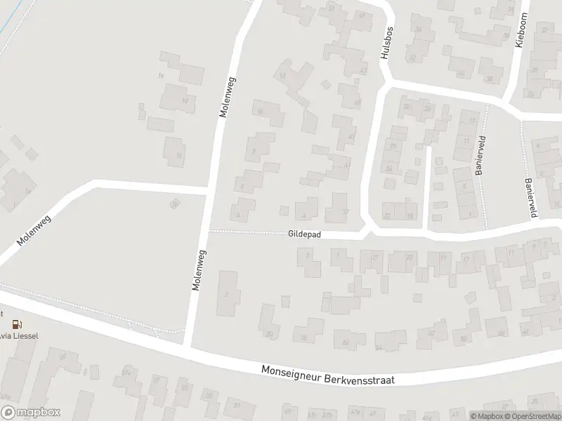 Politie naar de Monseigneur Berkvensstraat in Liessel vanwege ongeval met letsel