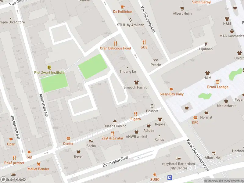 Politie naar de Stadhuisplein in Rotterdam