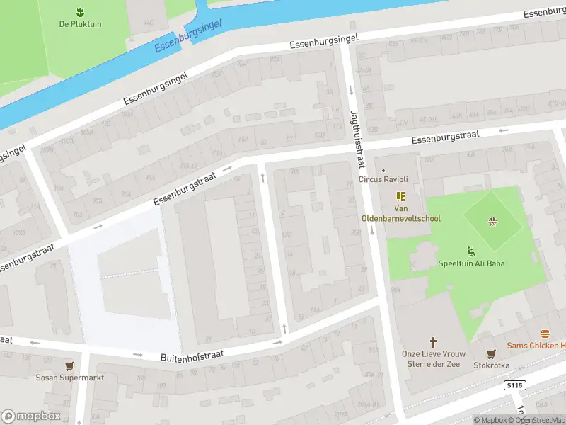 Ambulance met grote spoed naar de Grasstraat in Rotterdam