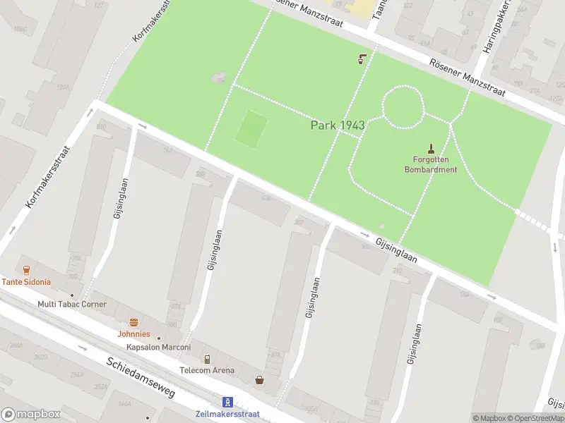 Ambulance met grote spoed naar de Gijsinglaan in Rotterdam