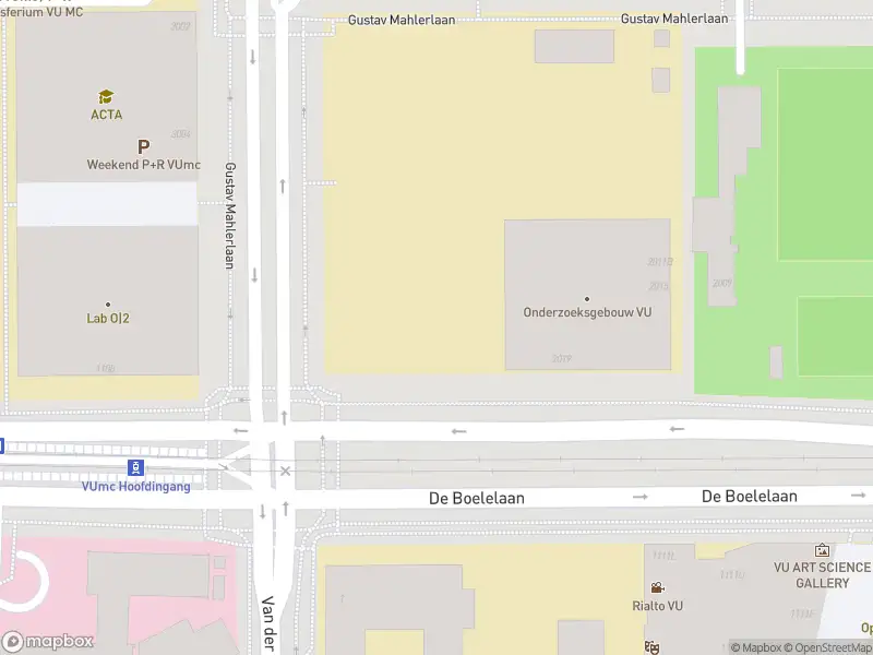 112 melding Besteld ambulance vervoer naar de De Boelelaan in Amsterdam