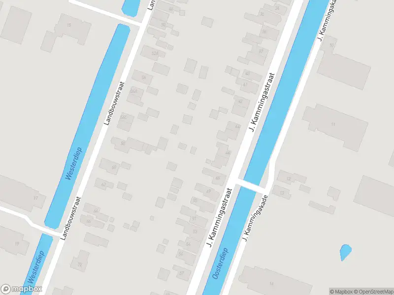 Politie met grote spoed naar de Raadhuisstraat in Wildervank vanwege voertuigen te water