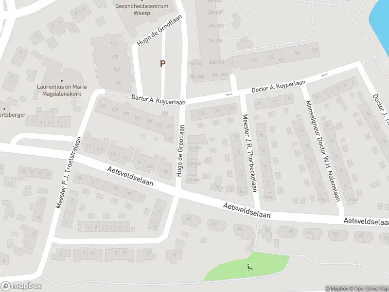 Politie met grote spoed naar de Hugo de Grootlaan in Weesp