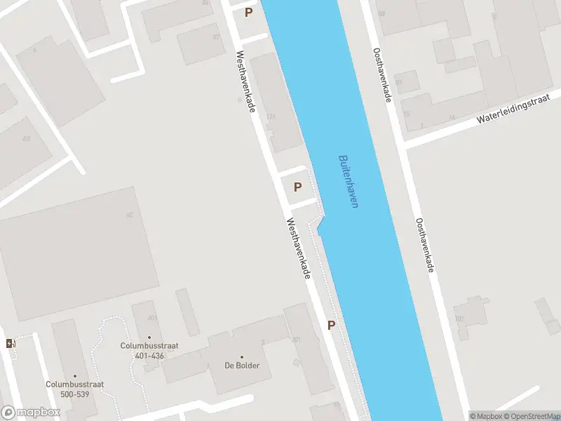 Ambulance met grote spoed naar de Westhavenkade in Vlaardingen