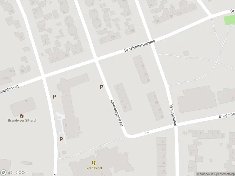 Politie naar de Amelbergastraat in Sittard vanwege aanrijding met letsel