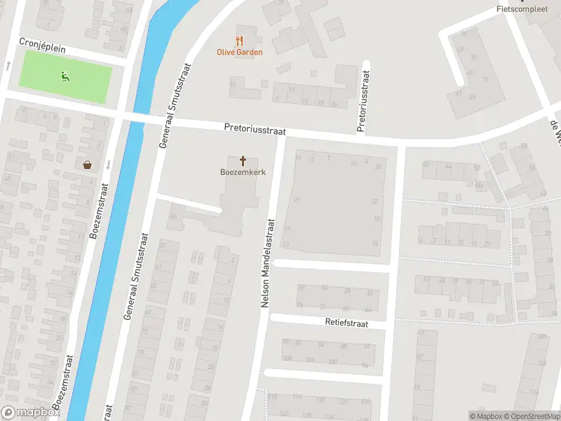 Politie naar de Nelson Mandelastraat in Ridderkerk vanwege steekincident