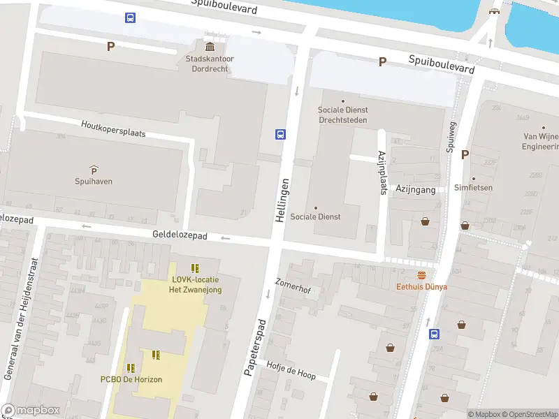 112 melding Overlastmelding Spuiplein in Dordrecht