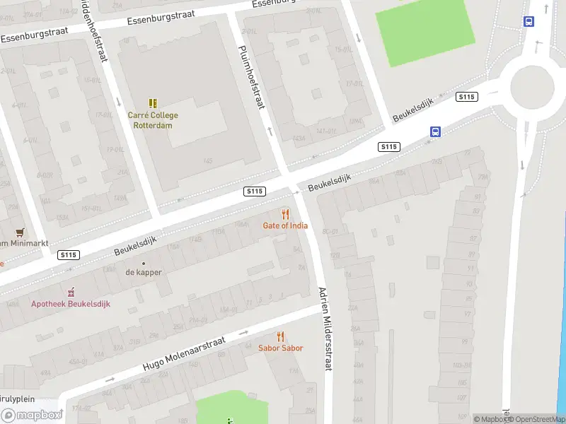 112 melding Ambulance met gepaste spoed naar de Beukelsdijk in Rotterdam