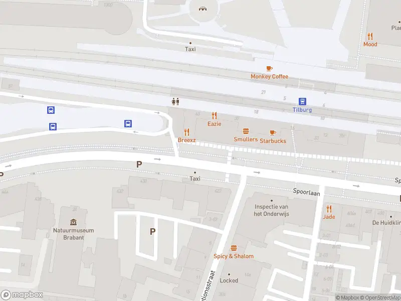 Overlastmelding Spoorlaan in Tilburg