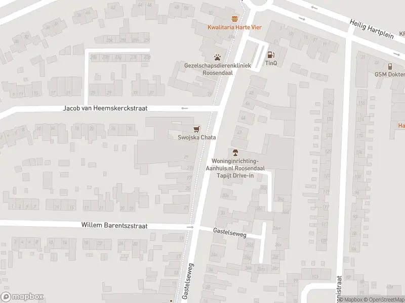 Brandweer met grote spoed naar de Gastelseweg in Roosendaal