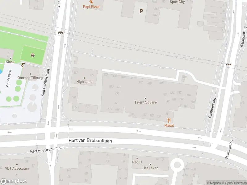 Overlastmelding Talent Square in Tilburg