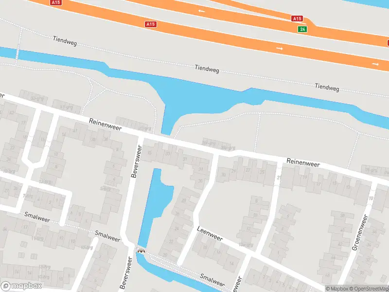 Ambulance met gepaste spoed naar de Reinenweer in Sliedrecht