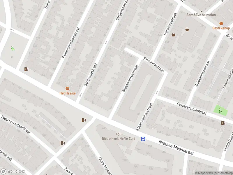 Brandweer met gepaste spoed naar de Oude Maasstraat in Schiedam vanwege stormschade