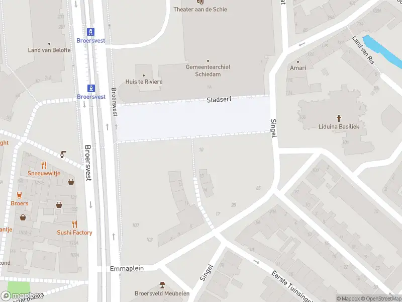 112 melding Ambulance met gepaste spoed naar de Stadserf in Schiedam