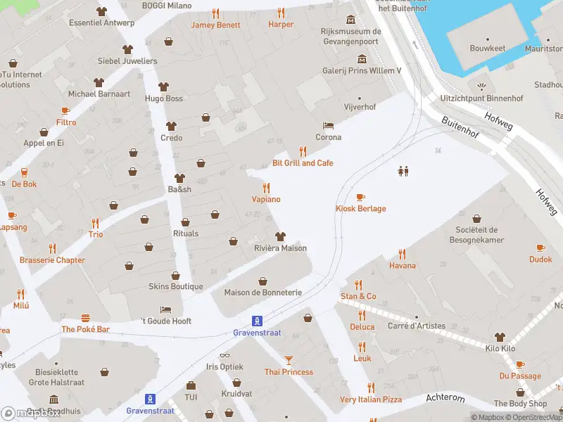 Politie met grote spoed naar de Spui in 's-Gravenhage vanwege ongeval met letsel