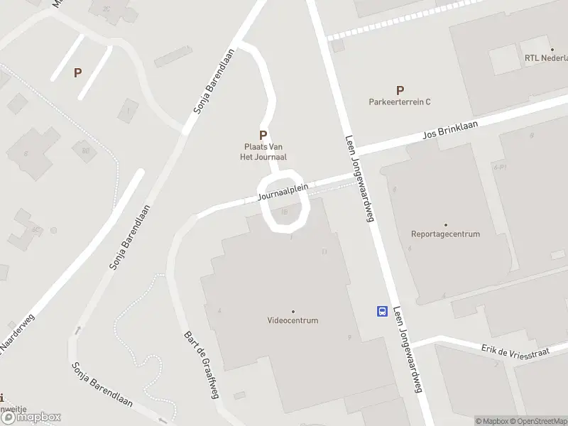 Politie naar de Journaalplein in Hilversum