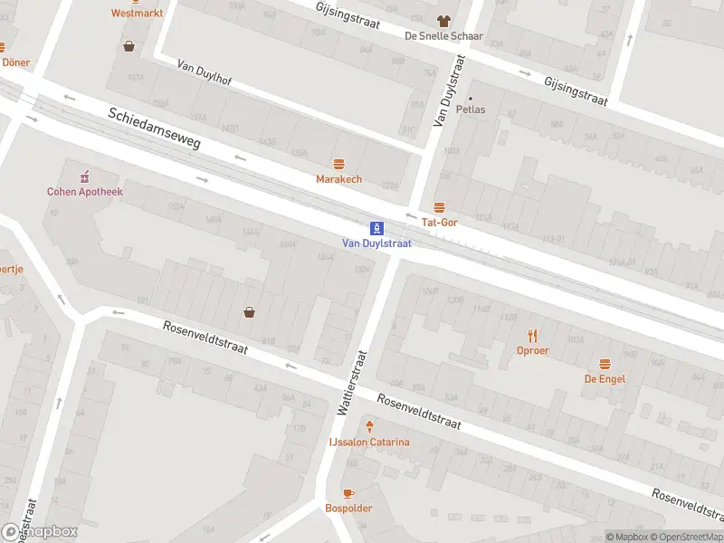 112 melding Ambulance met gepaste spoed naar de Schiedamseweg in Rotterdam