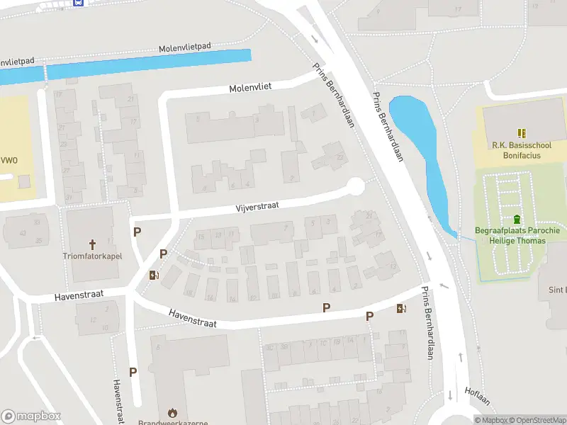 Brandweer met gepaste spoed naar de Vijverstraat in Alphen aan den Rijn