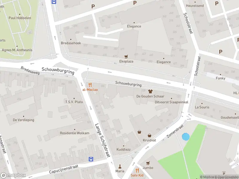 112 melding Overlastmelding Schouwburgring in Tilburg