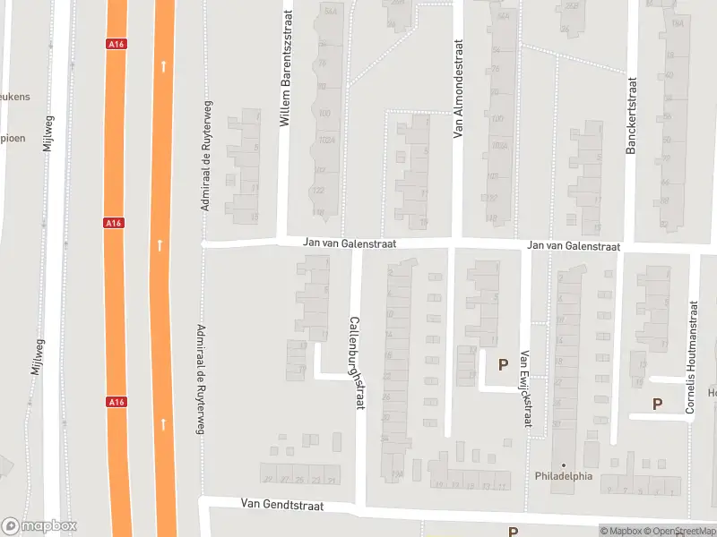 112 melding Overlastmelding Callenburghstraat in Dordrecht gesloten