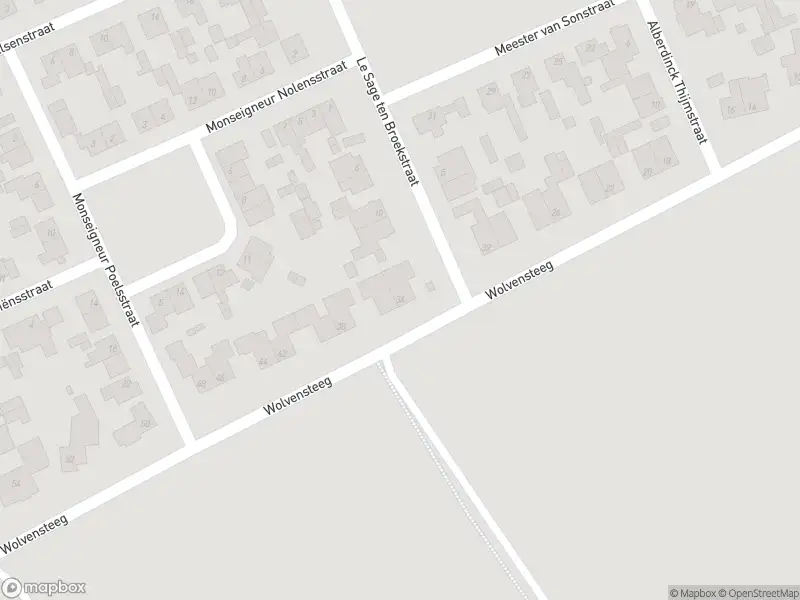 112 melding Overlastmelding Wolvensteeg in Oisterwijk gesloten