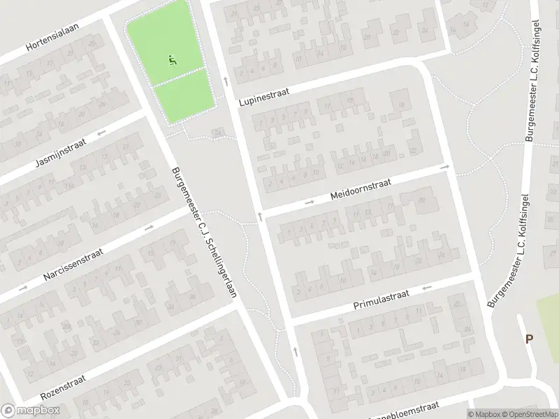 Ambulance met grote spoed naar de Meidoornstraat in Hippolytushoef