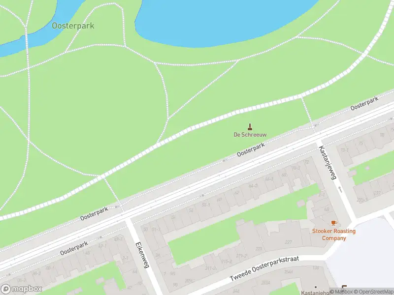 Brandweer met gepaste spoed naar de Eikenweg in Amsterdam vanwege een buitenbrand
